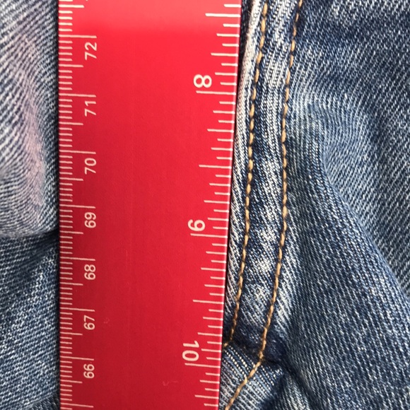 Calvin Klein Jeans Women's Cut Off High Rise Shorts Size 26 New - Picture 8 of 10